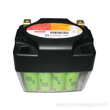 12V10Ah Motorcycle Starter Battery with A123 LiFePO4